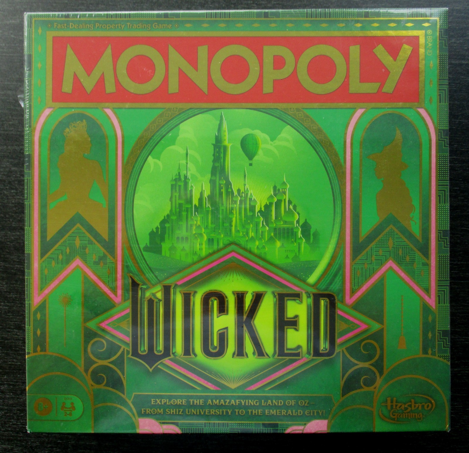 Monopoly Wicked Edition Board Game Inspired by The Motion Picture – New
