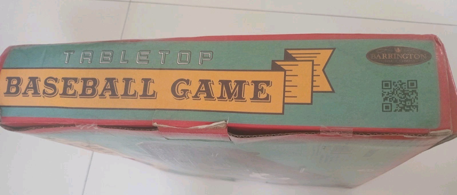 Barrington Wooden Tabletop Pinball Style Baseball Game Brand New