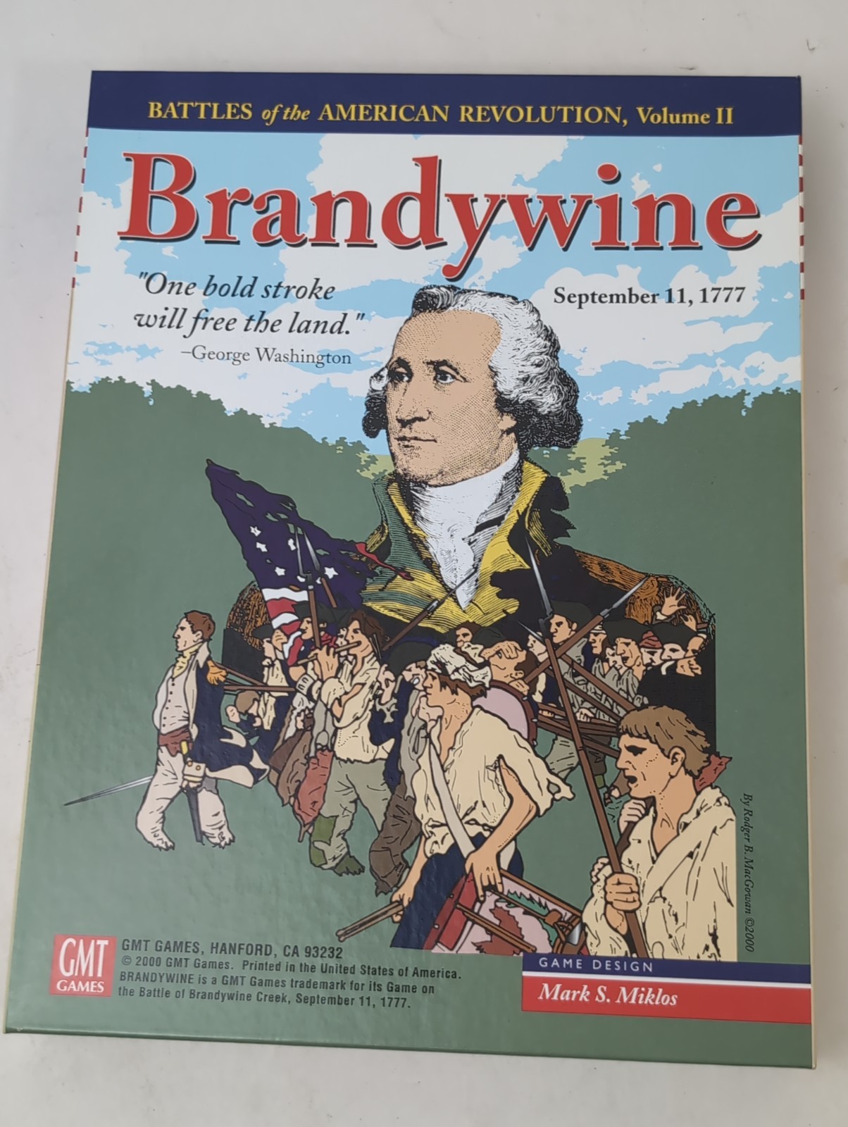 BRANDYWINE 1777: Battles Of The American Revolution Vol 2 #0001- GMT – Unpunched