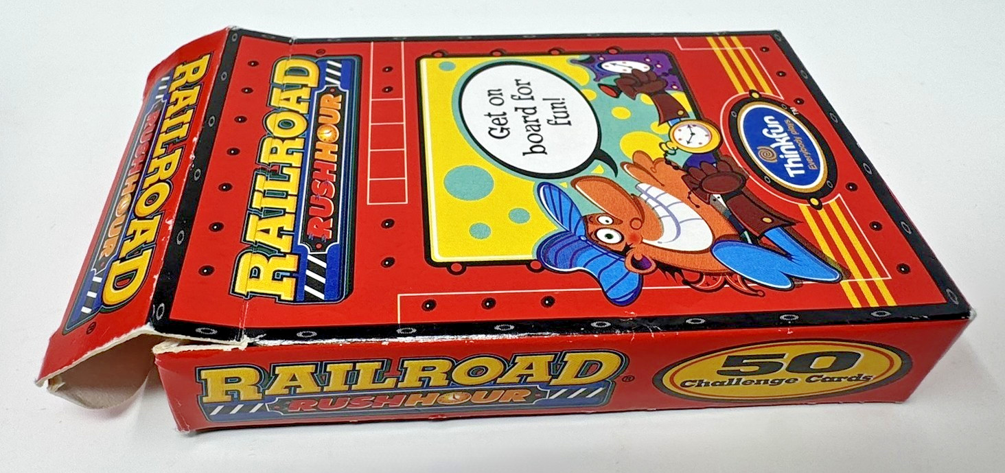 Railroad Rush Hour Train Think Fun Game – 100% Complete