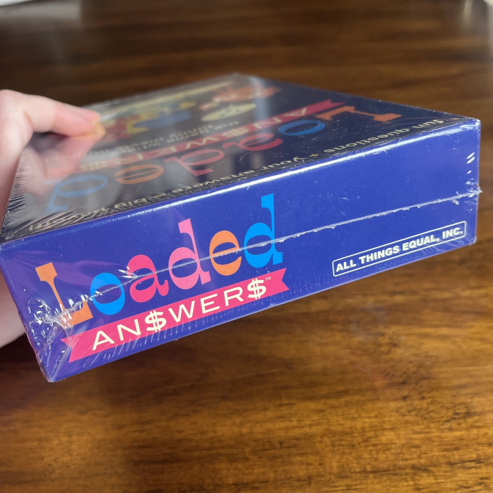 Loaded Answers Board Game “The Game Where Funny Meets Money” 4-6 Players, NEW