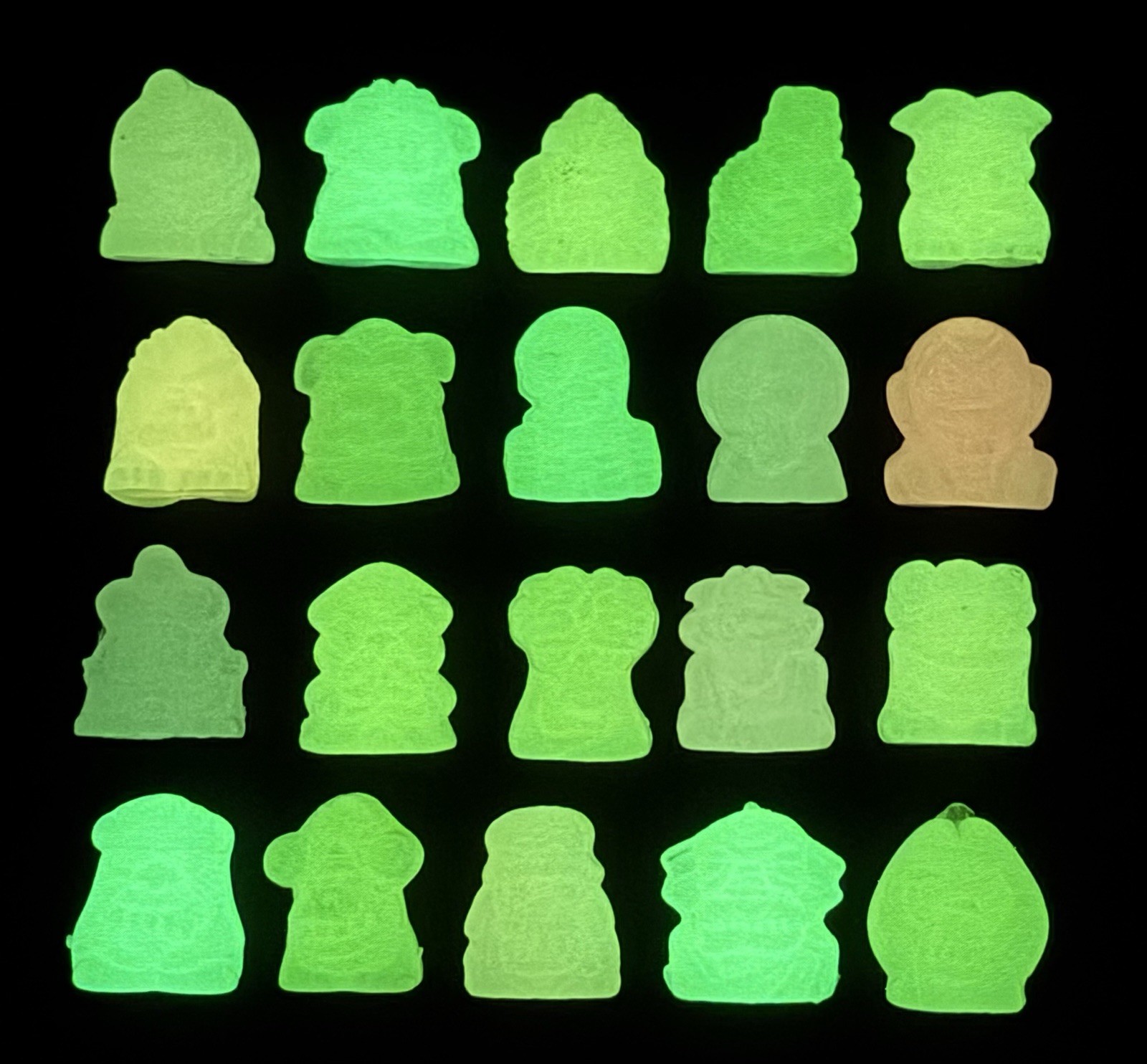 Crazy Bones Hielocos Coca Cola Gelocosmicos Monsters 20 Set Bad Aliens