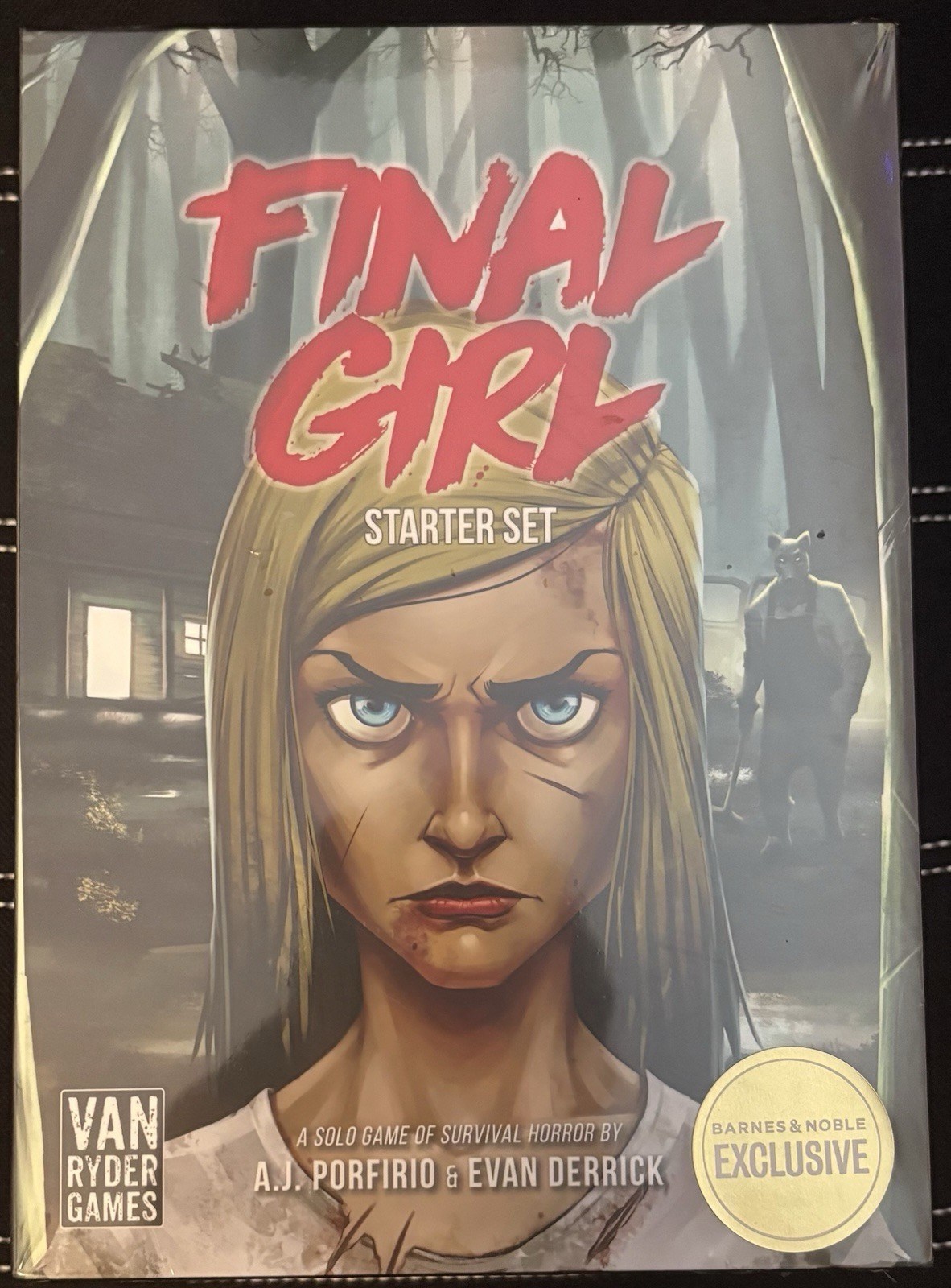 Final girl starter set with happy trails and big bad wolf film. Brand new sealed