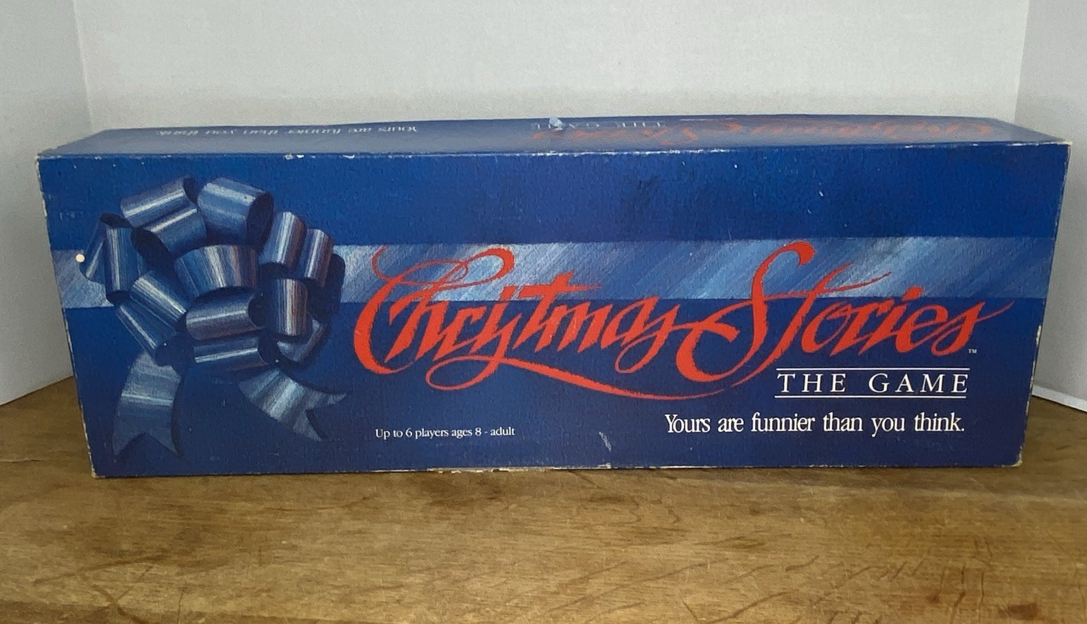 Vintage 1988 Christmas Stories The Game Complete 2-D Games Family Unpunched