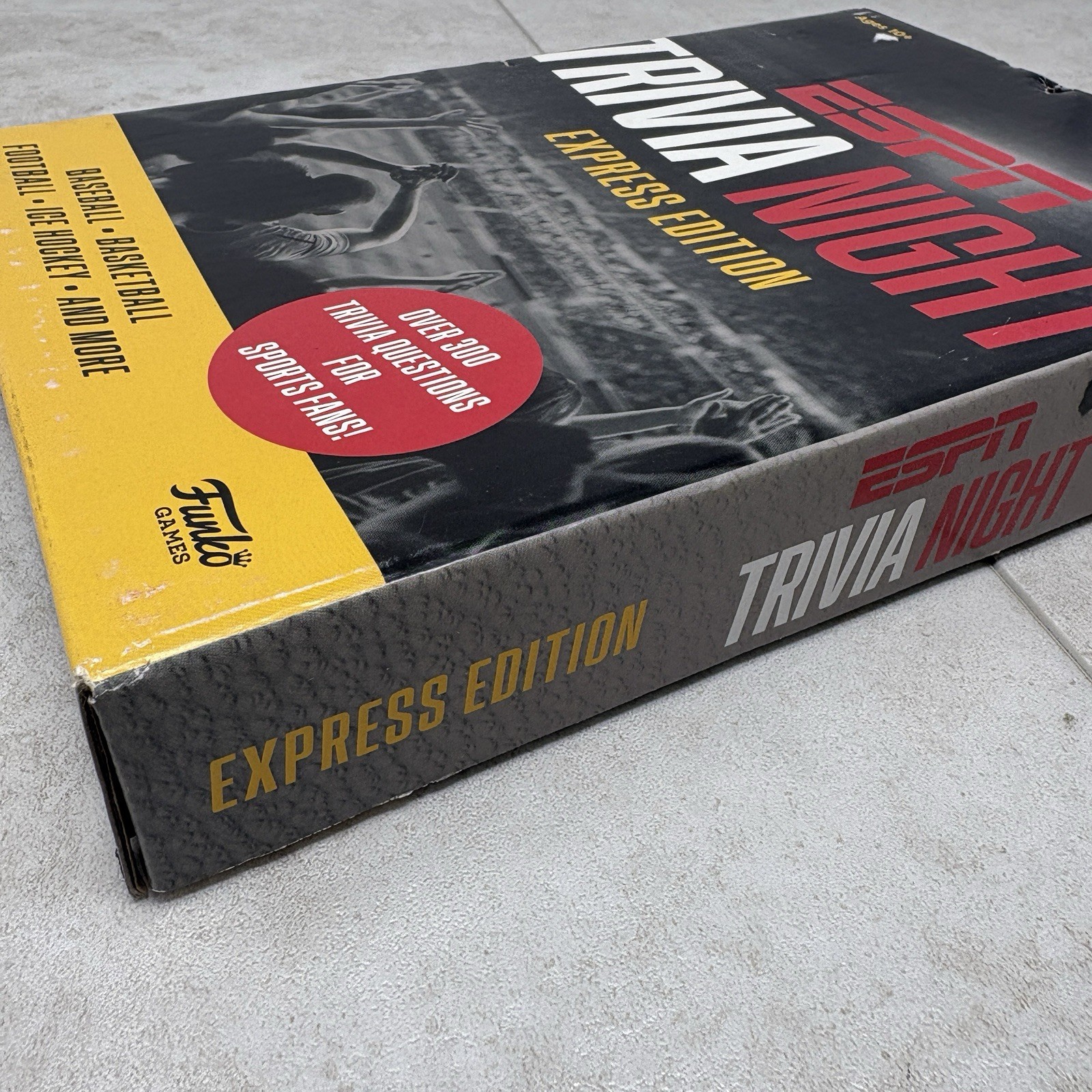 Funko Games ESPN Trivia Night Express Edition Trivia Game For 2-10 Players- NEW