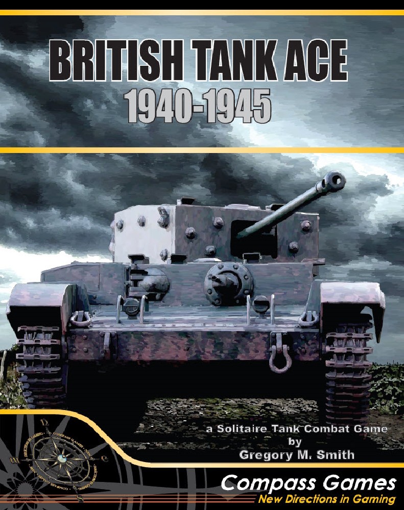 Compass Games British Tank Ace: 1940-45 New In Shrink Wrap Fast Shipping