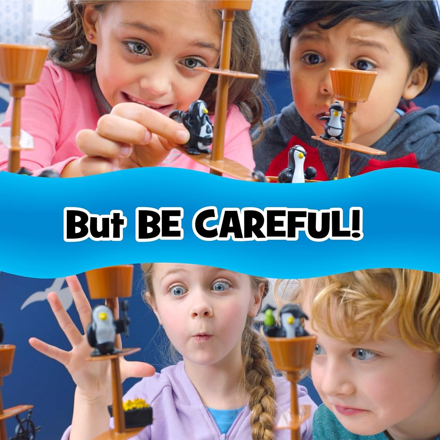 Don’t Rock The Boat – Silly Fast Fun Family Night Game For Kids & Adults
