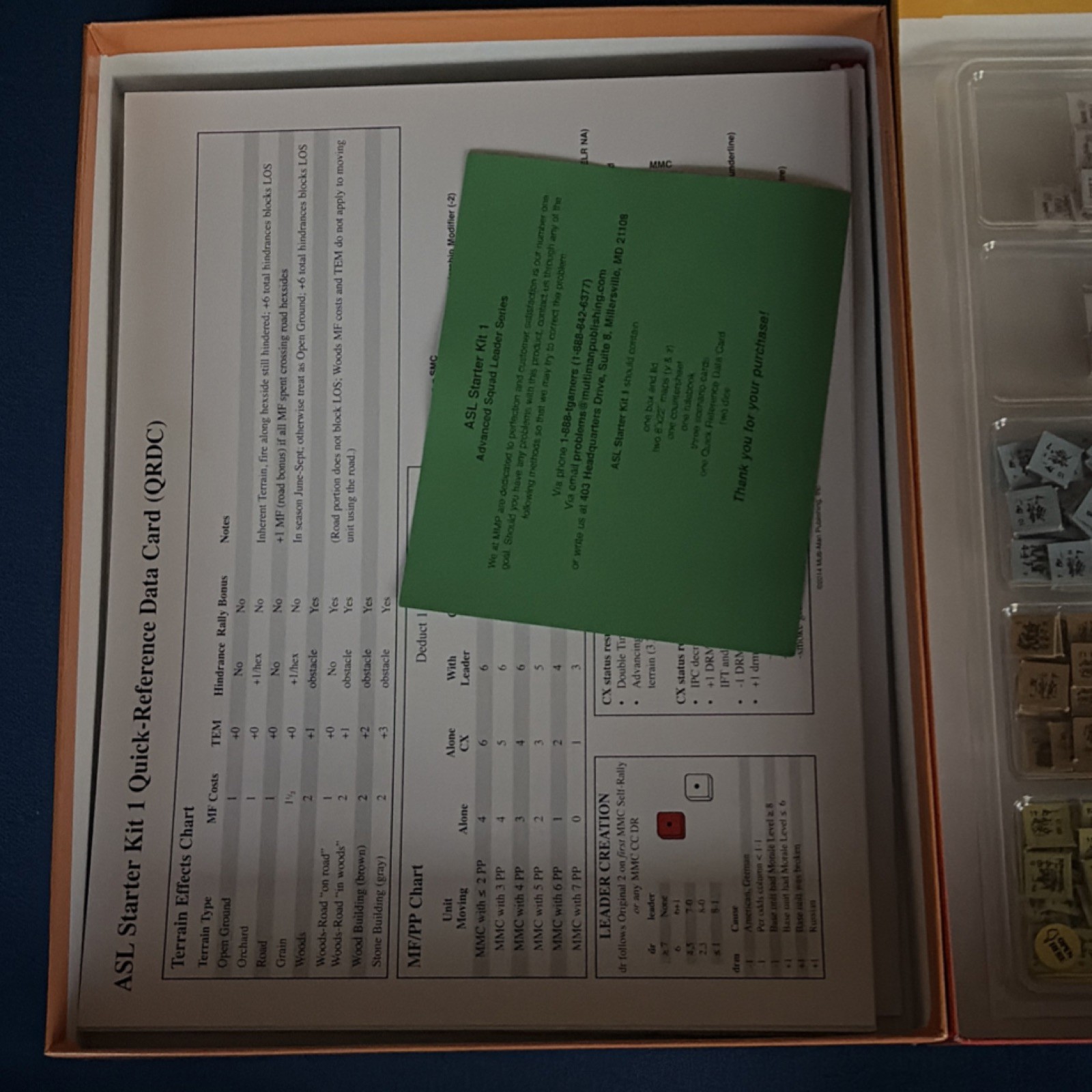 Multi-Man Publishing Advanced Squad Leader Starter Kit #1 War Complete Game