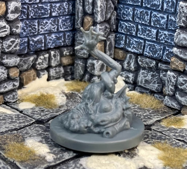 DESPAIR CREATURE 28-32 mm miniature Deep Madness Sci Fi Demon D&D Mork Borg BB26