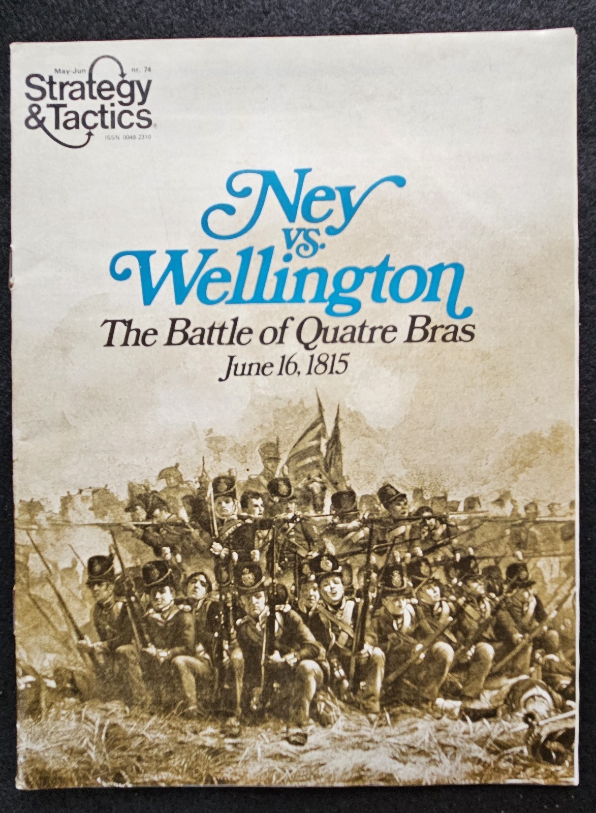VTG SPI Strategy & Tactics #74 NEY vs WELLINGTON 1815 UNPUNCHED 1979 PRESTINE