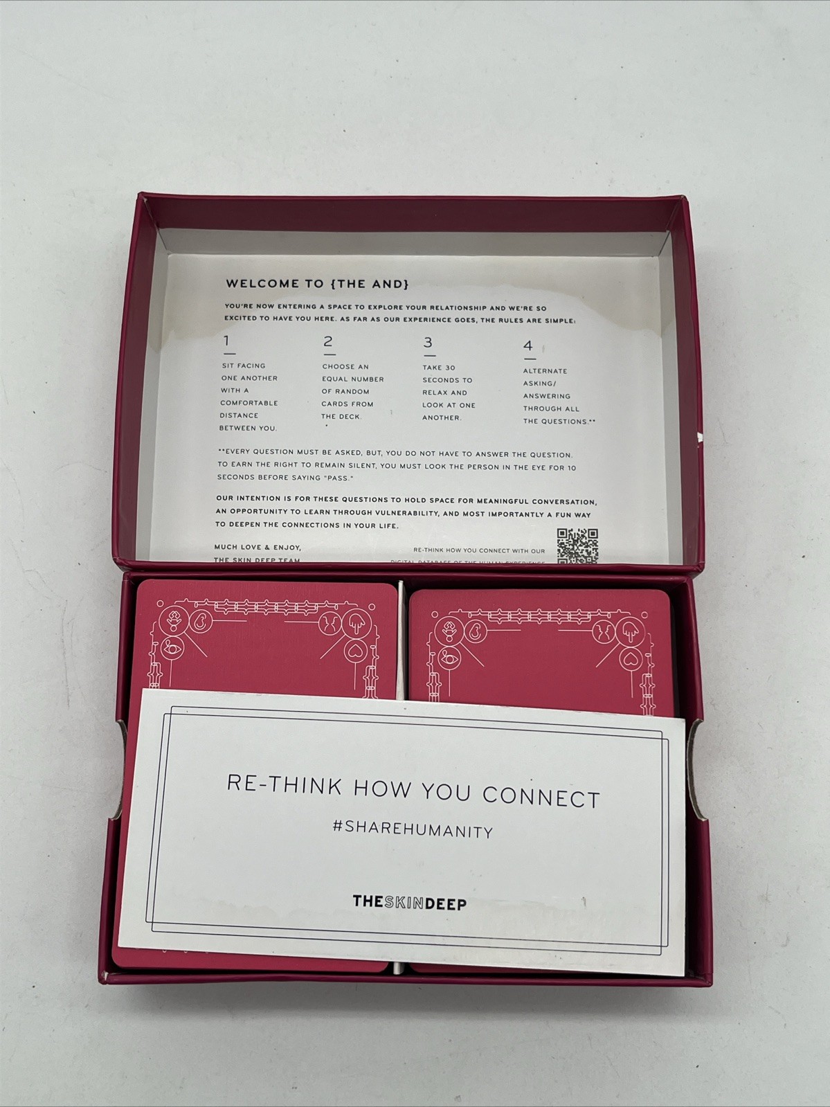 {The AND} The Dating Edition – 199 Meaningful Conversation Cards – NEW