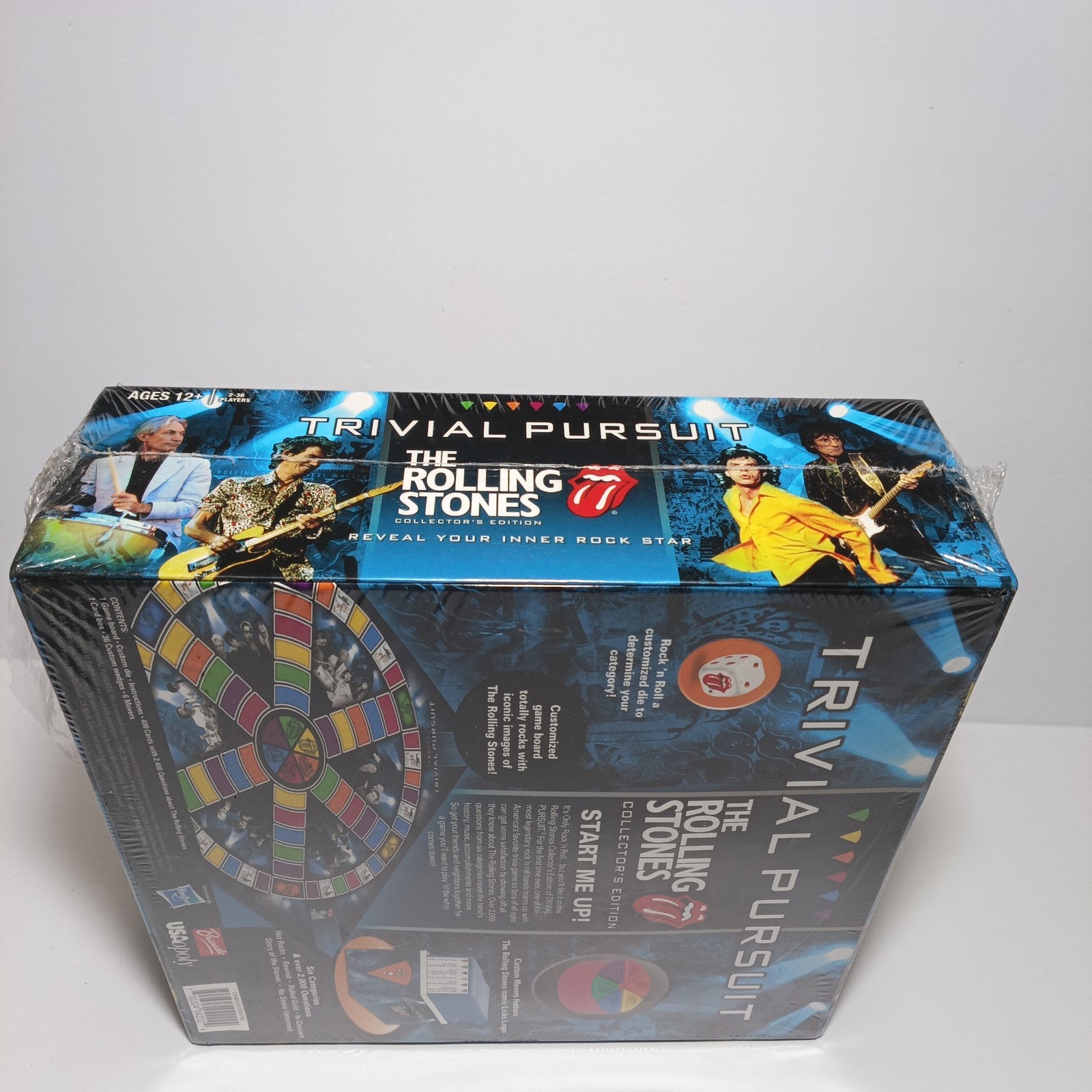 New Trivial Pursuit The Rolling Stones Collector’s Edition Board Game NIB