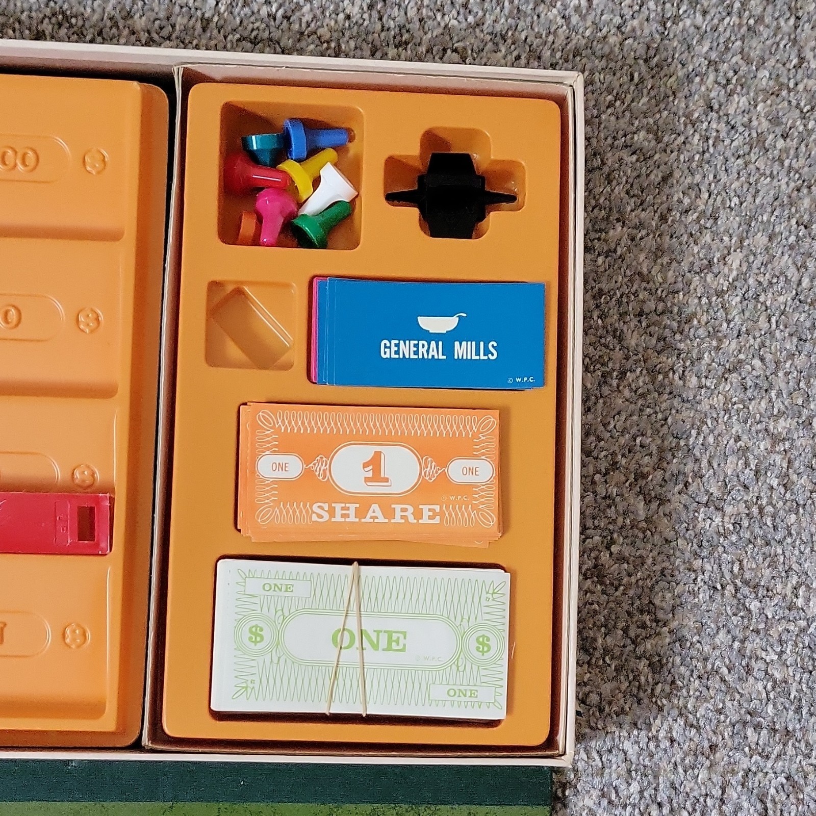 W.P.C. Stock Market Game Deluxe Edition Board Game Finance Theme 2 to 8 Players