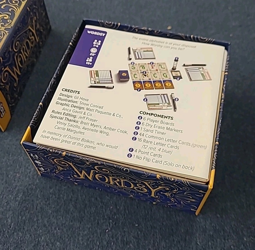 Wordsy Storage Solution – word card game by Allplay – Any Color!
