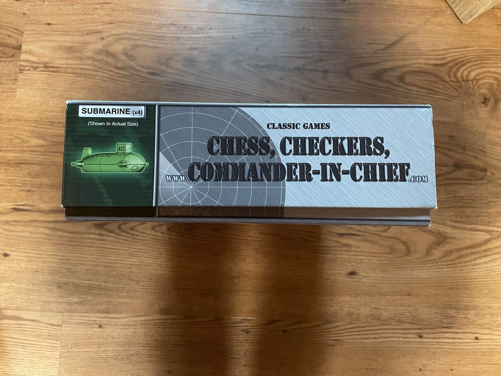 Commander-In-Chief: Strategy War Board Game with Chess and Checkers Complete++++