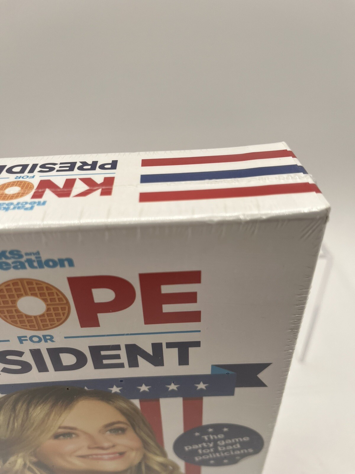 NBC PARKS & RECREATION Knope For President Party Card Game NEW Sealed Hasbro