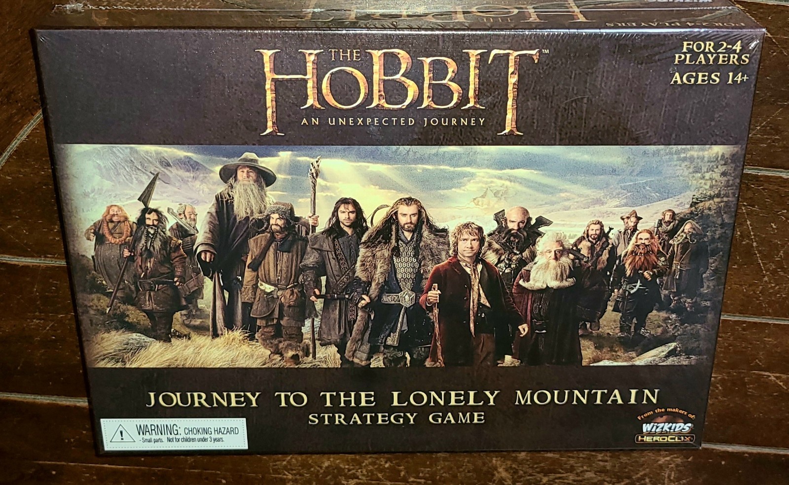 HOBBIT UNEXPECTED JOURNEY: Journey to Lonely Mountain Board Game (WizKids, 2013)