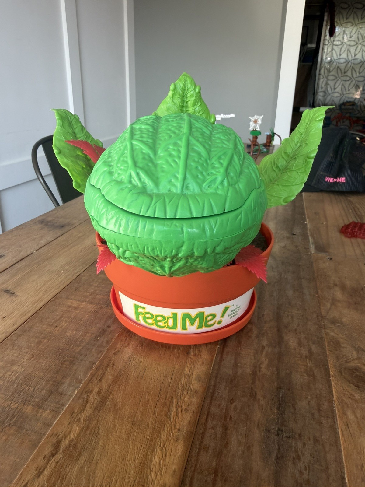 Working!! 1987 Feed Me! Milton Bradley Little Shop Of Horrors