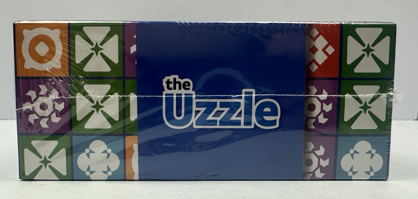 The Uzzle Board Game, Family Block Puzzle for Children & Adults NEW Sealed