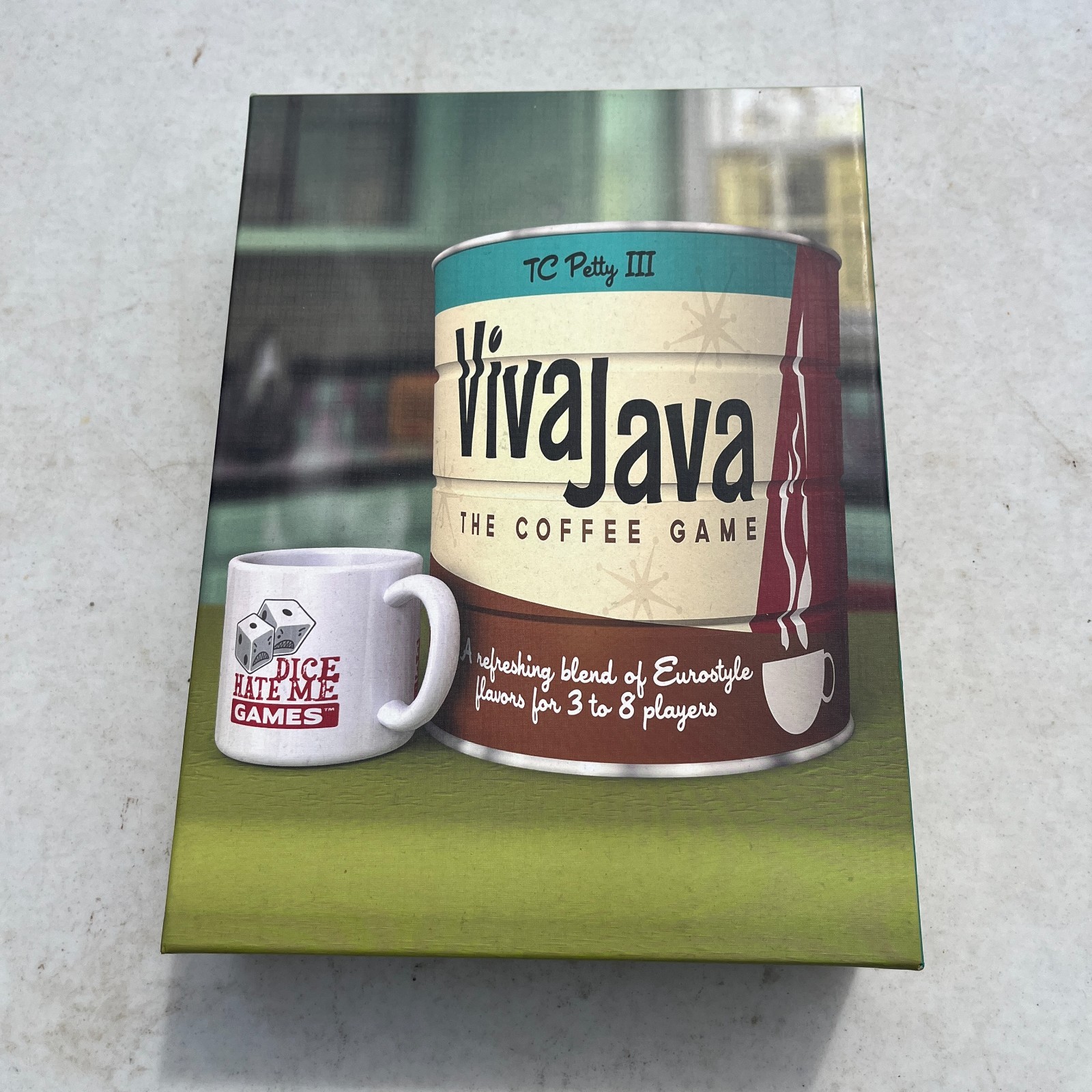 Viva Java: The Coffee Game Board Game – Complete – Mint