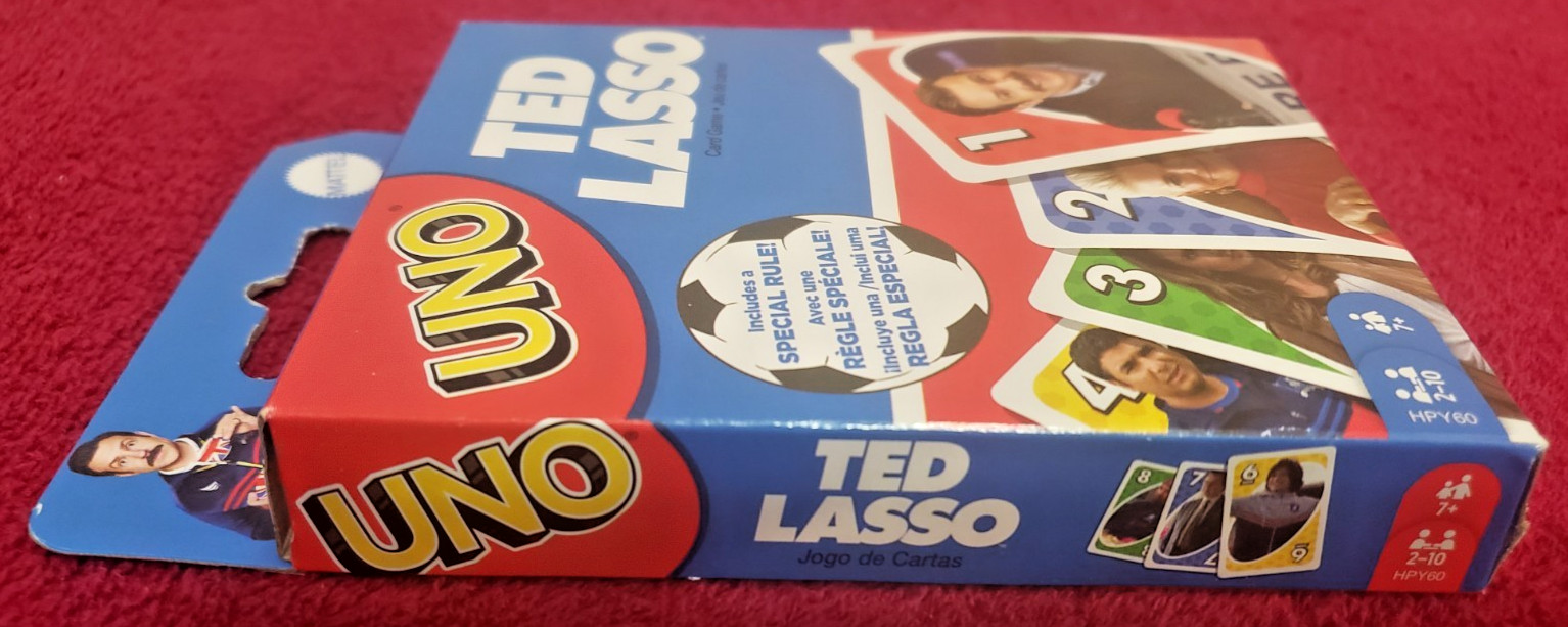 UNO Ted Lasso Ed. Card Game_Mattel_2-10 Players_Age 7+_Special Rules_SHIPS FAST