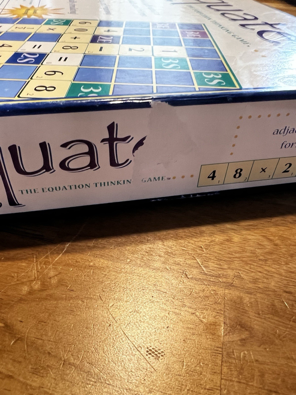 Equate Math Board Game plus Junior Set 1996 Educational Numbers School