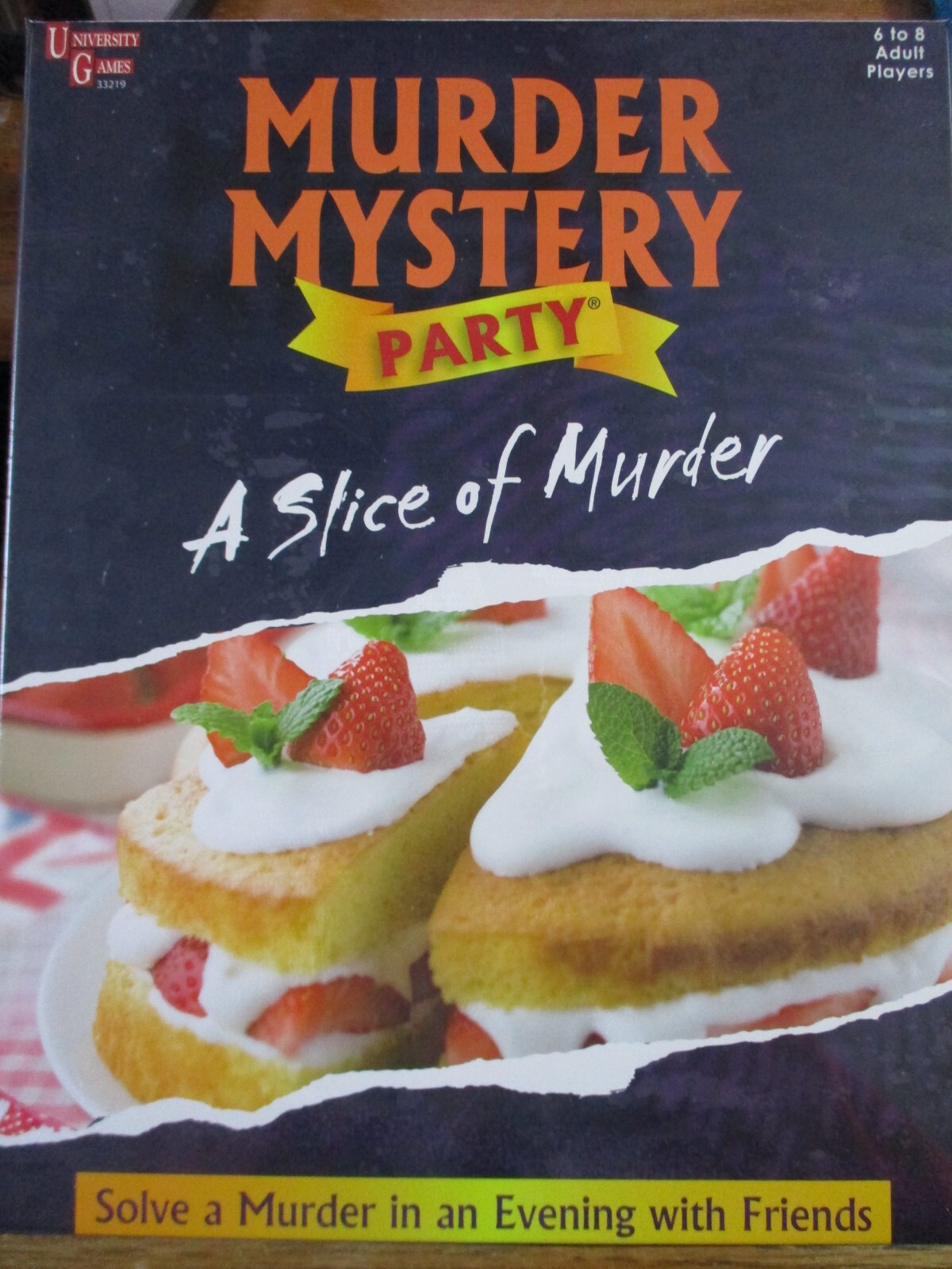 Inspector McClue A Slice of Murder Mystery Dinner Party Game – NEW