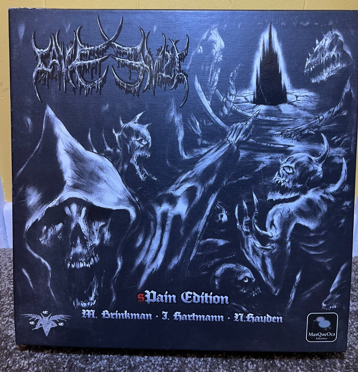 Cave Evil Spain (English translations) Edition MasQueOca Complete OOP VG+ Read!