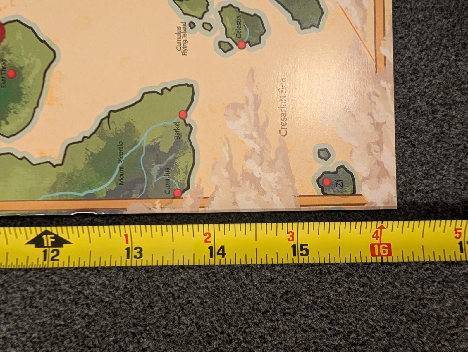 The Southern Lands of Arzium 22×16 Poster, Creature Caravan Deluxe: Red Raven