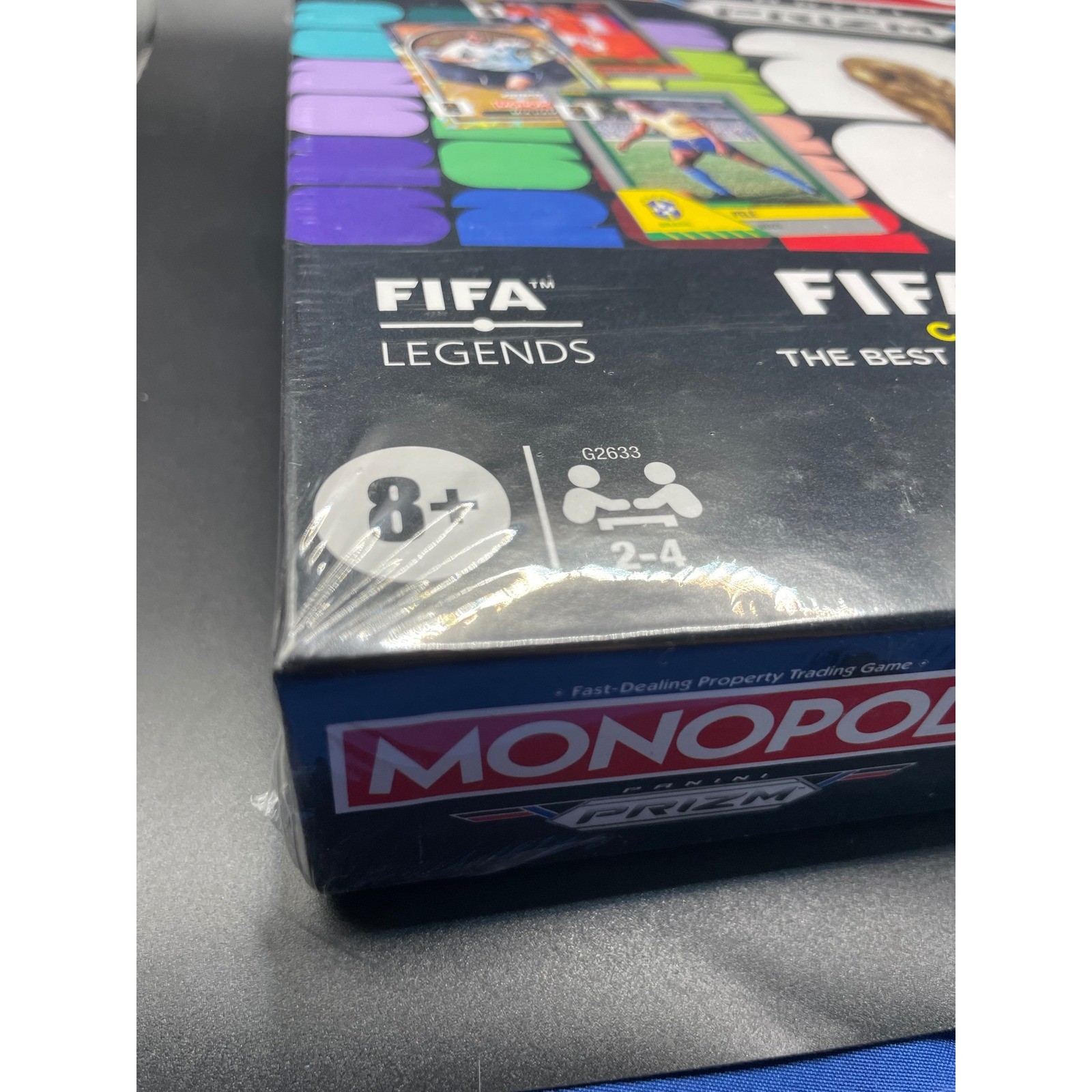 Monopoly Panini Prizm FIFA World Cup Board Game Sealed 2026 Legends G2633