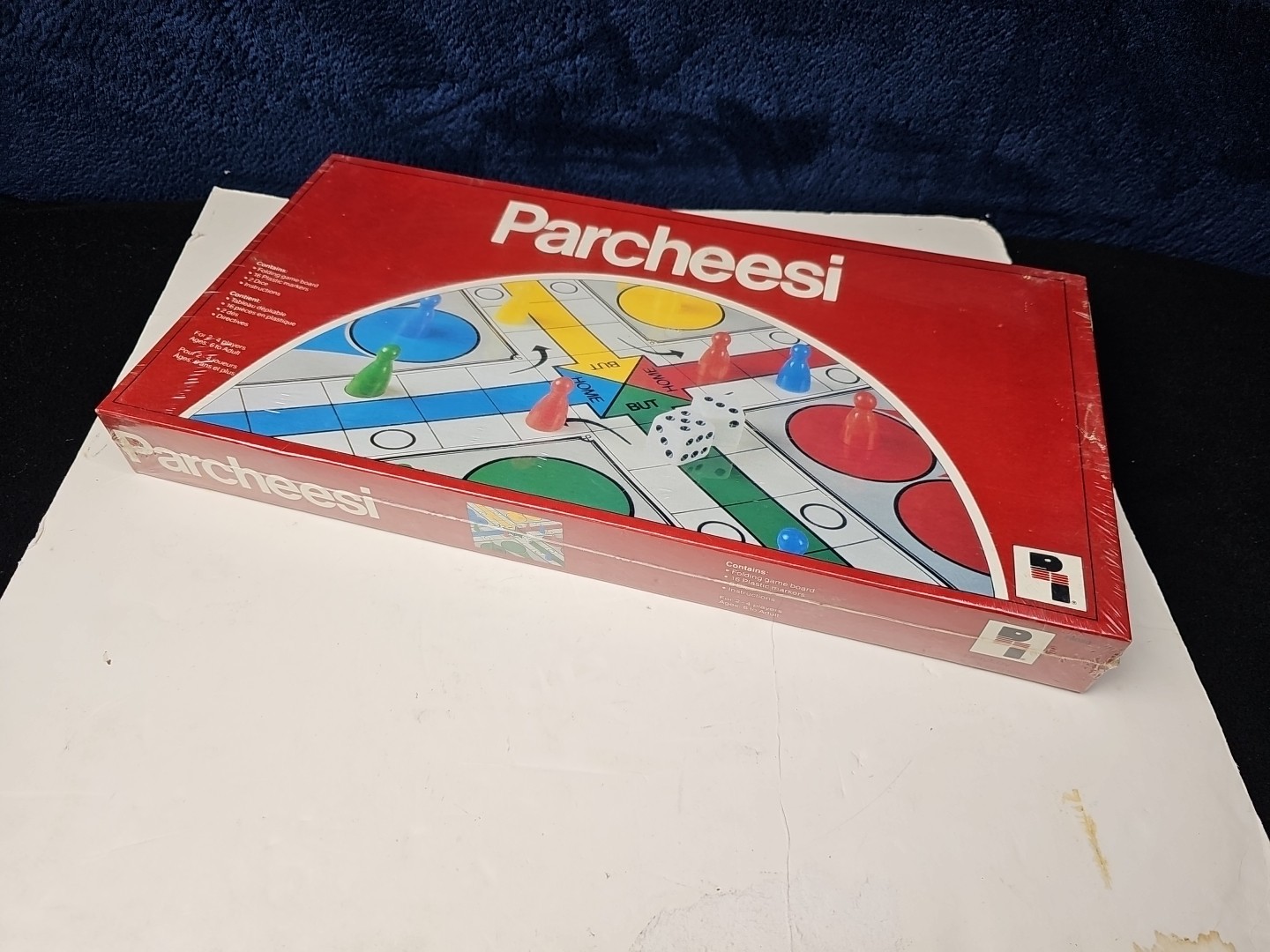 NICE Vintage Parcheesi Board Game 1987 New In Box Sealed NOS Playtoy