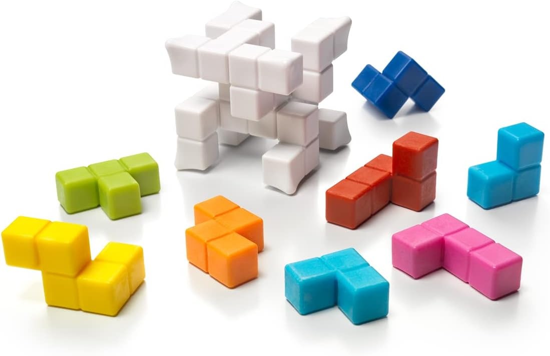 Smart Games – Plug & Play Puzzler, 1 Player Puzzle Game with 48 Challenges, 6+ Y