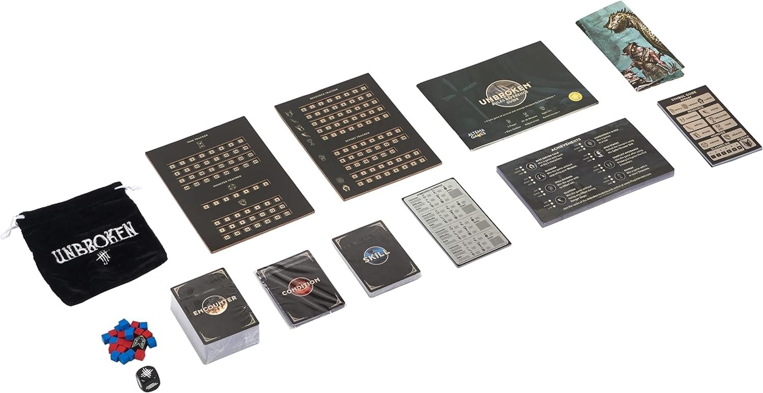 Unbroken – A Solo Card Game of Survival and Revenge