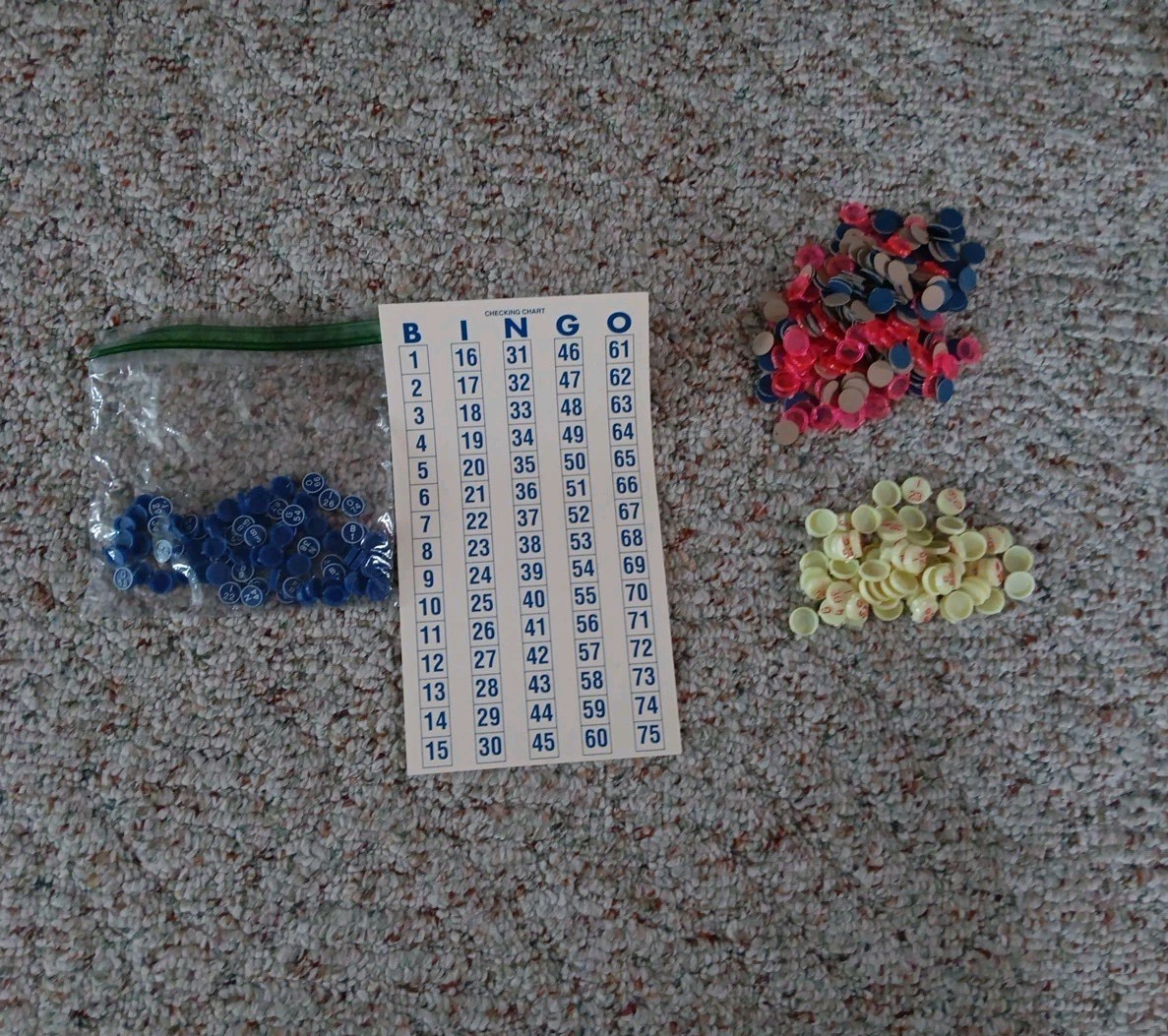 Bingo Set Wooden Case, Wood Master Board, Balls & Number Covers, Cards, Cage