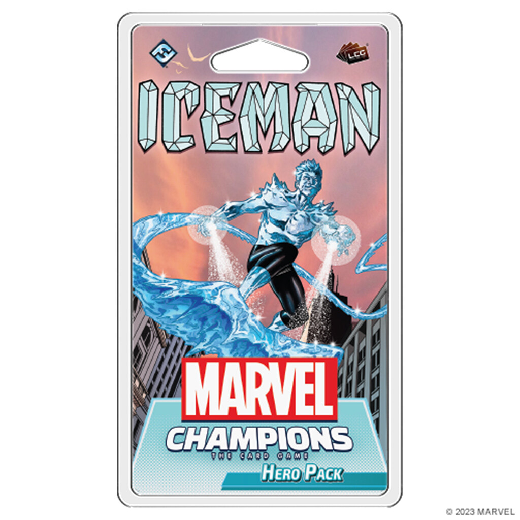 Iceman Hero Pack Marvel Champions: The Card Game LCG