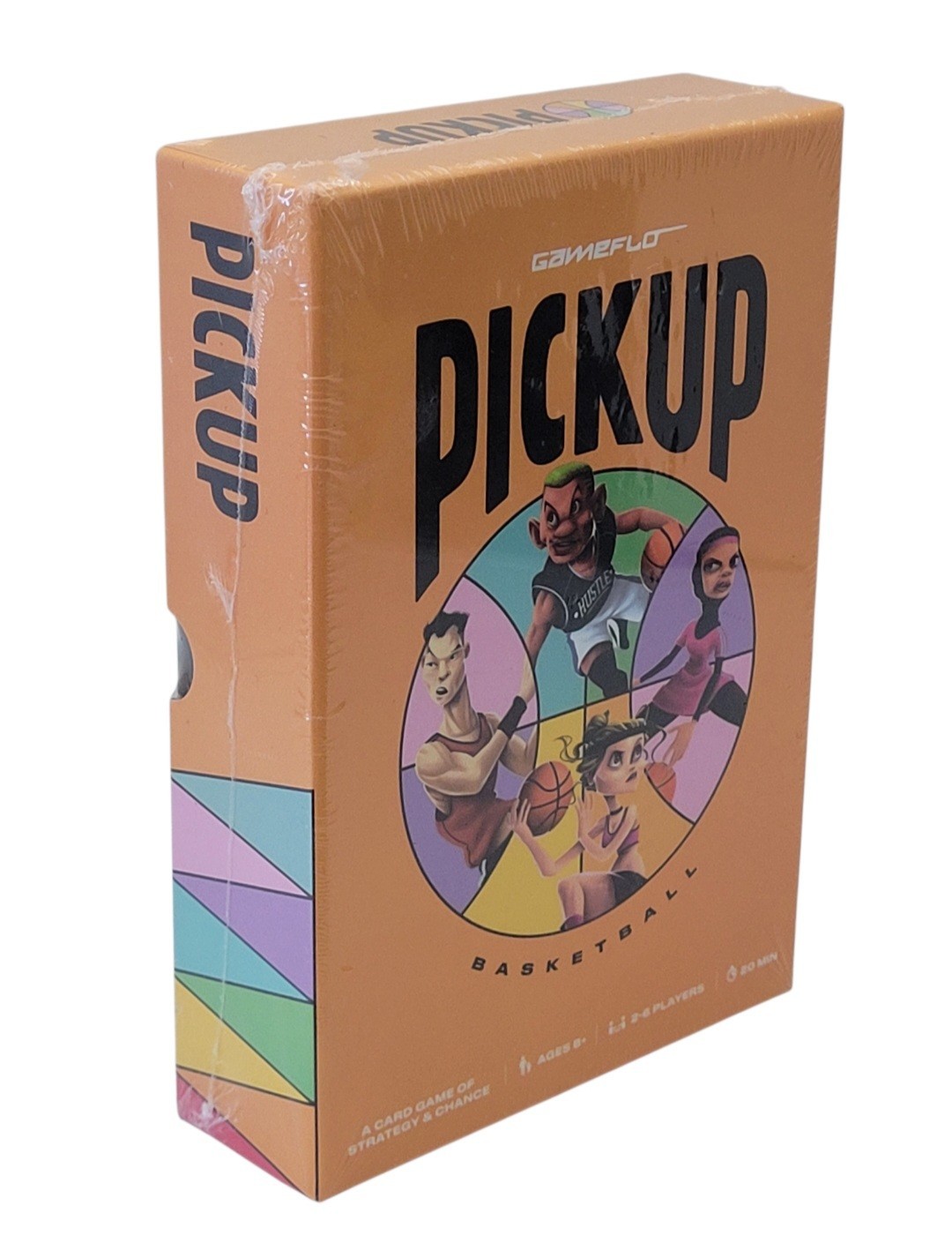 Gameflo Pickup Basketball Card Game Of Strategy 2-6 Players Ages 8+ New Sealed