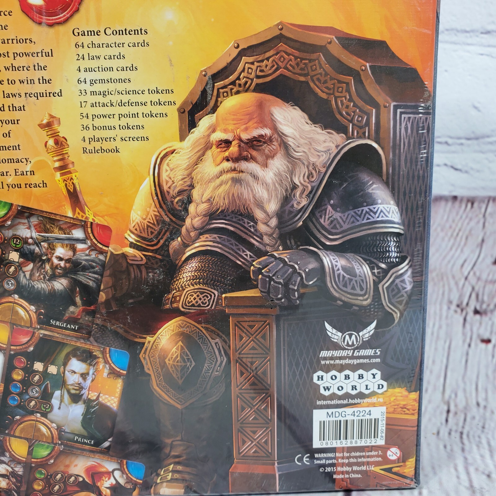 2015 Viceroy Build Your Pyramid Of Power Board Game By Mayday Games