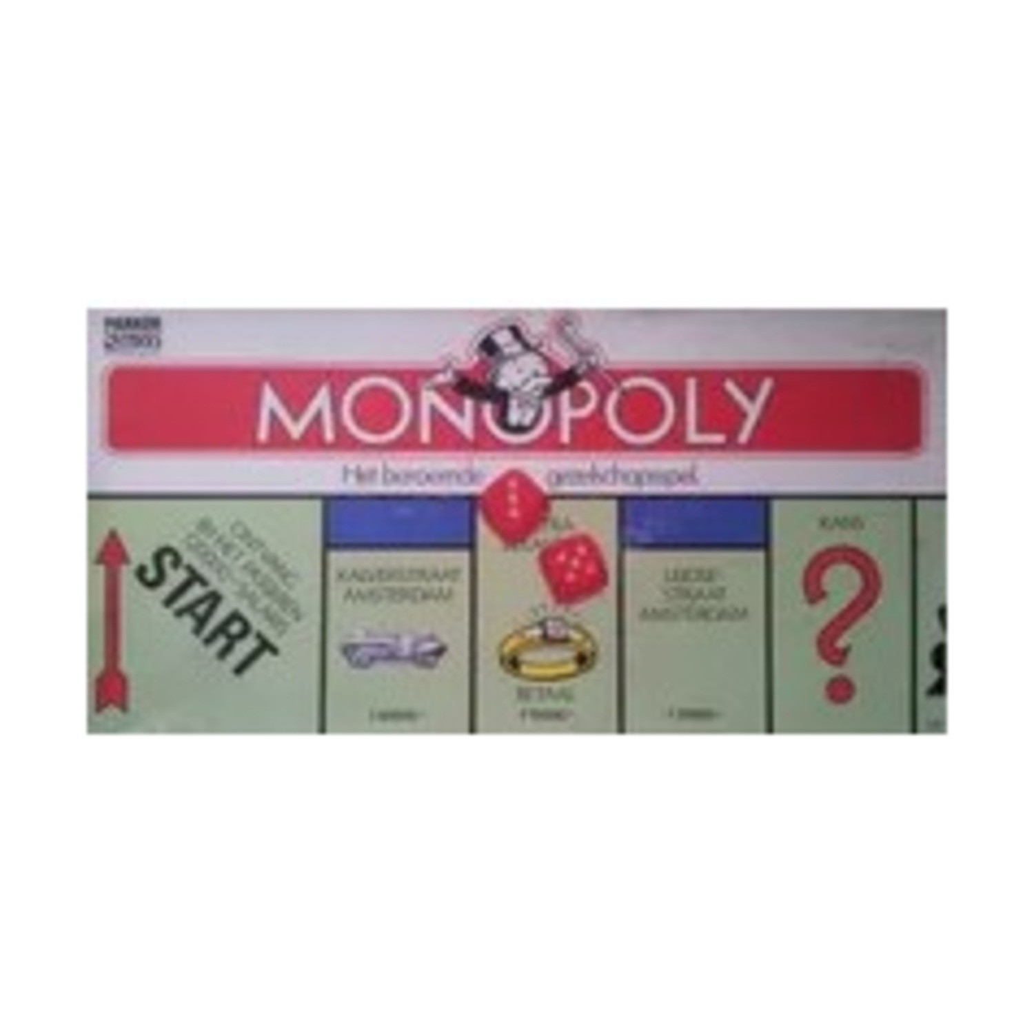 Parker Bros Foreign Monopoly Monopoly (Dutch Ed) Box SW (VG+/New)