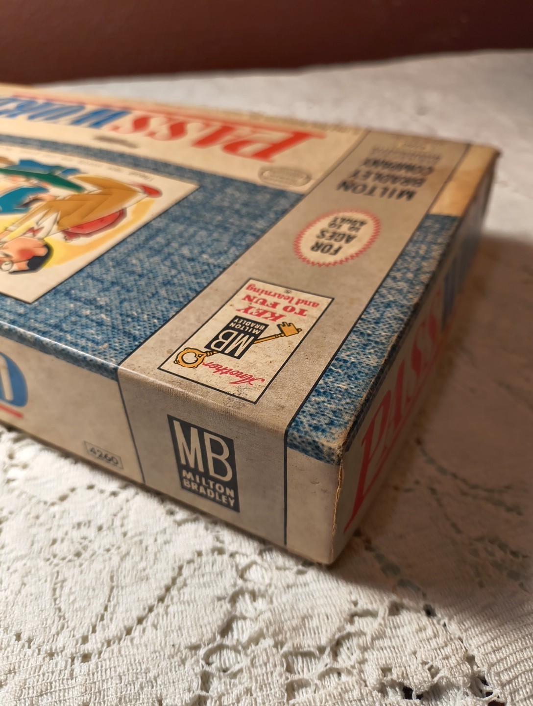 Password Board Game Milton Bradley #4260 Vintage TV Show Game 1962
