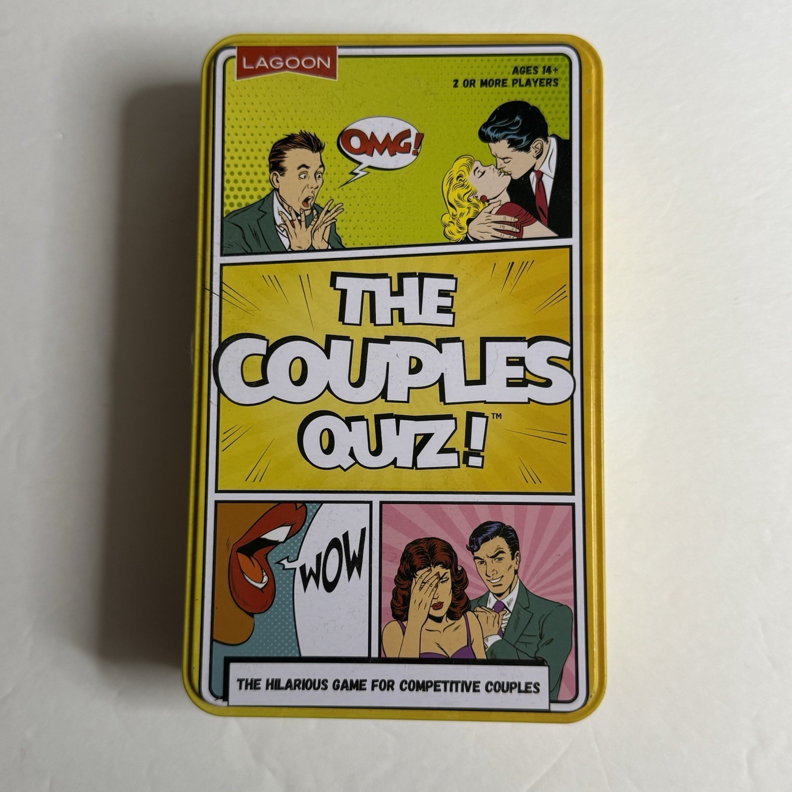The Couples Quiz Game Lagoon The Hilarious Game for Competitive Couples NEW