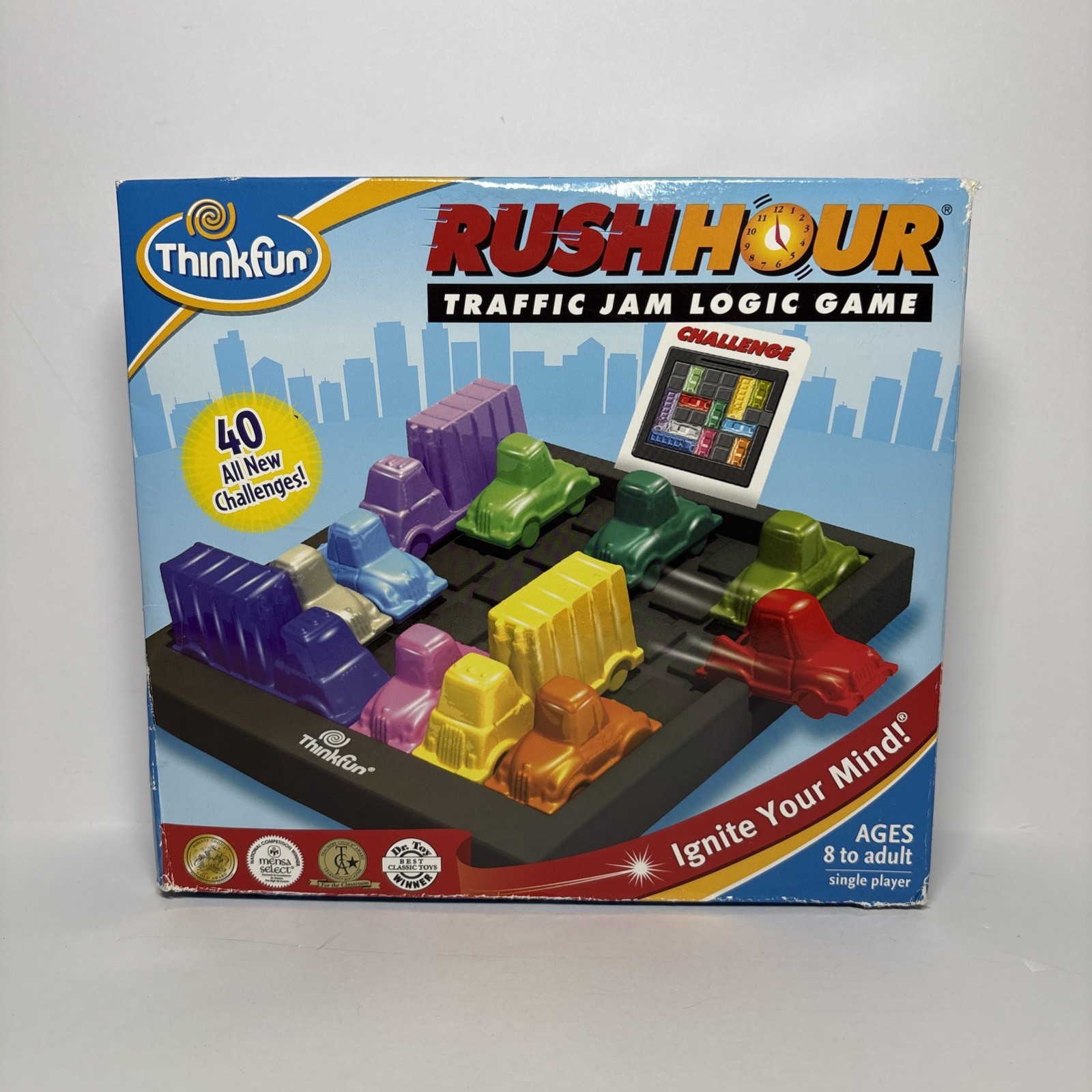 Rush Hour Traffic Jam Logic Game by Thinkfun 2010 Great Puzzle Game BRAND NEW!