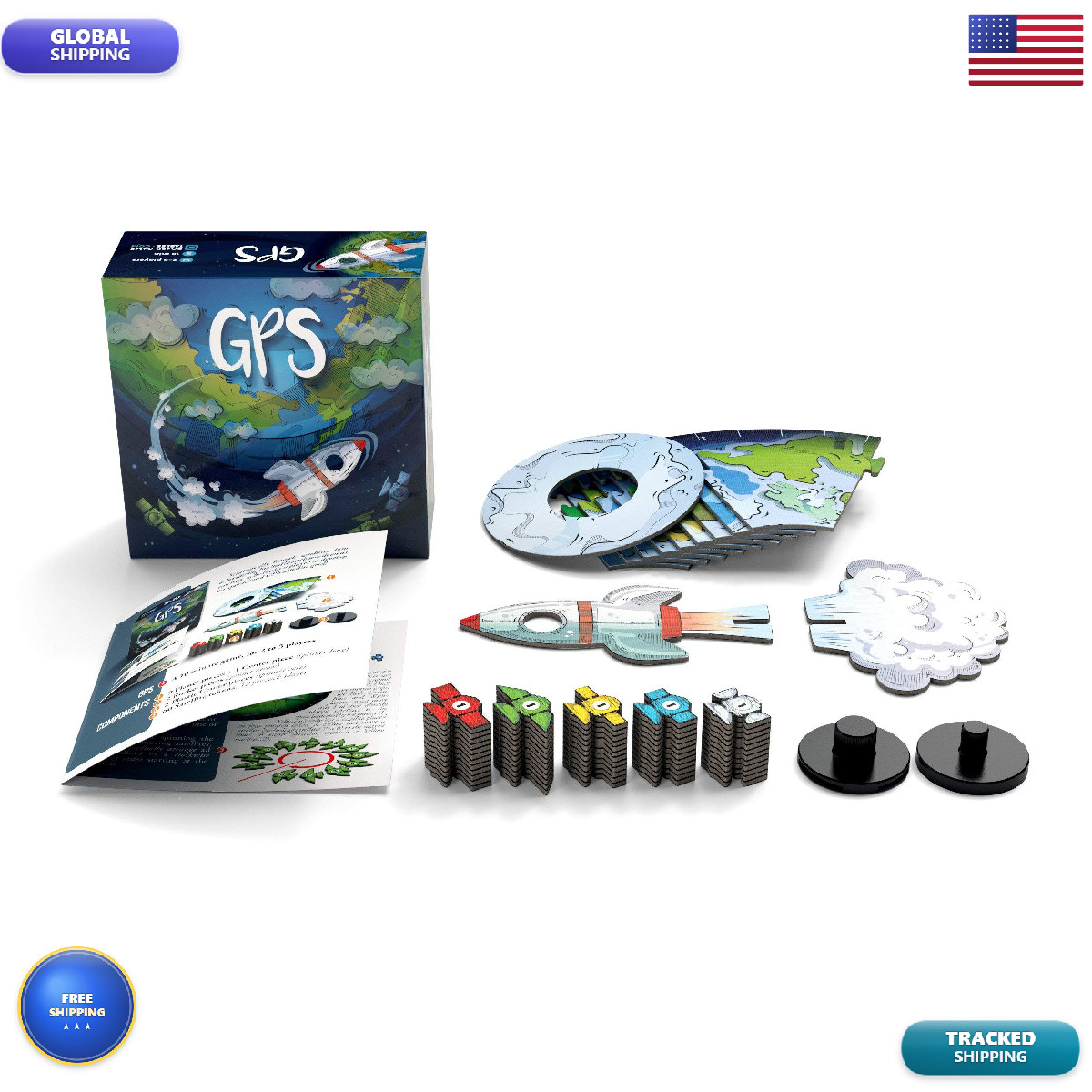 Board Game Tables Gps – – 2 To 5 – 10 Minute Play Time Gme-Gps