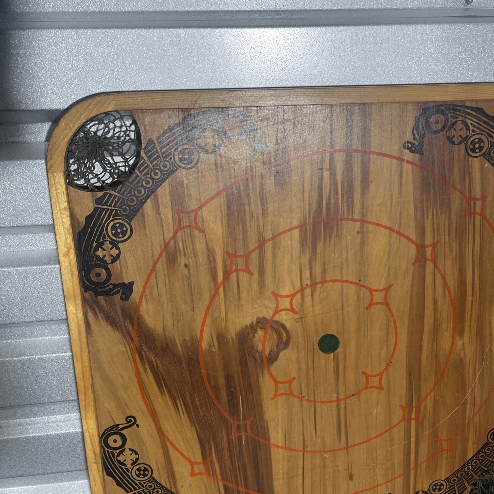 1934-1947 Vintage Viking Boats Carrom Board Style Q Carrom Industries Ludington