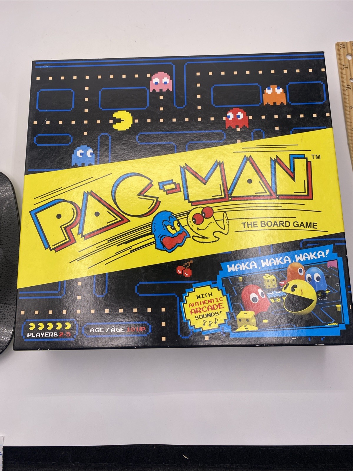 Pac Man Board Game Classic Arcade Sounds Buffalo Games 2019 Complete