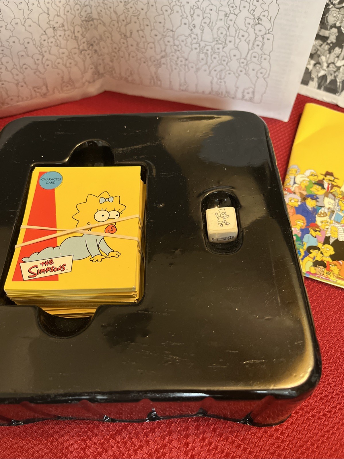 2000 The Simpsons Trivia Game in Collector Tin Complete