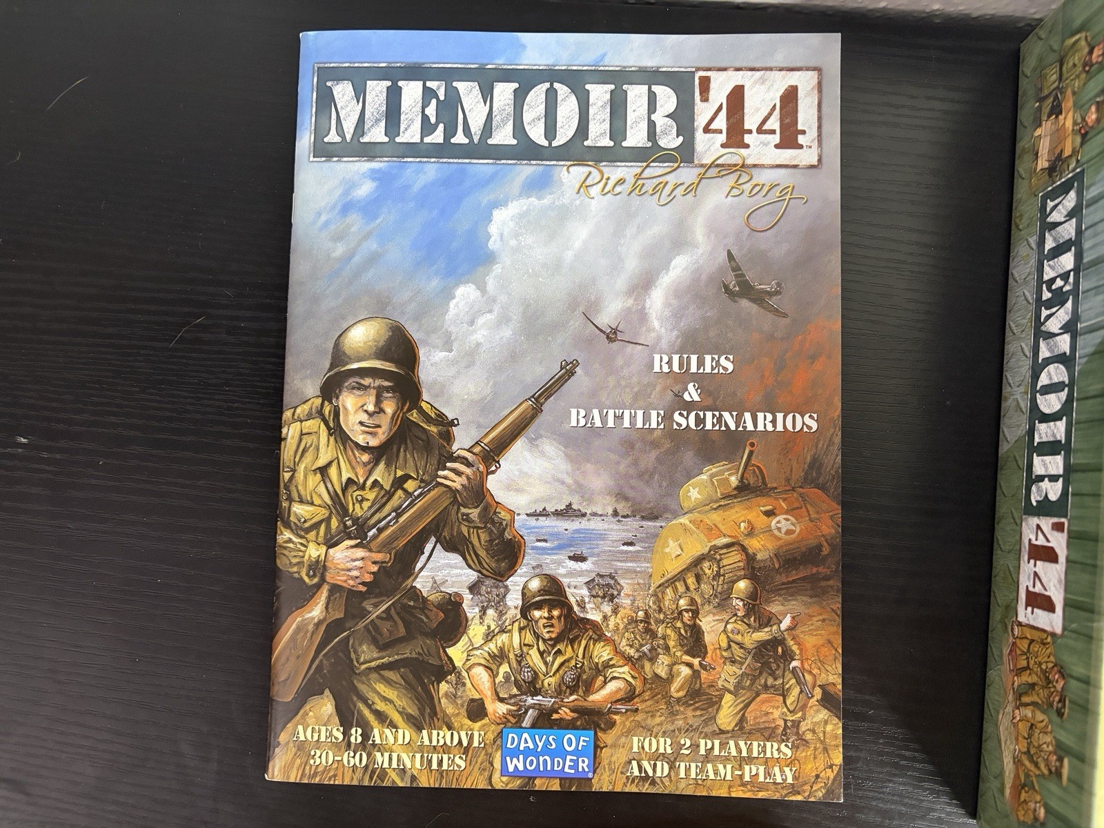 Memoir ’44 Board Game 2004 Days of Wonder Richard Borg Complete WWII