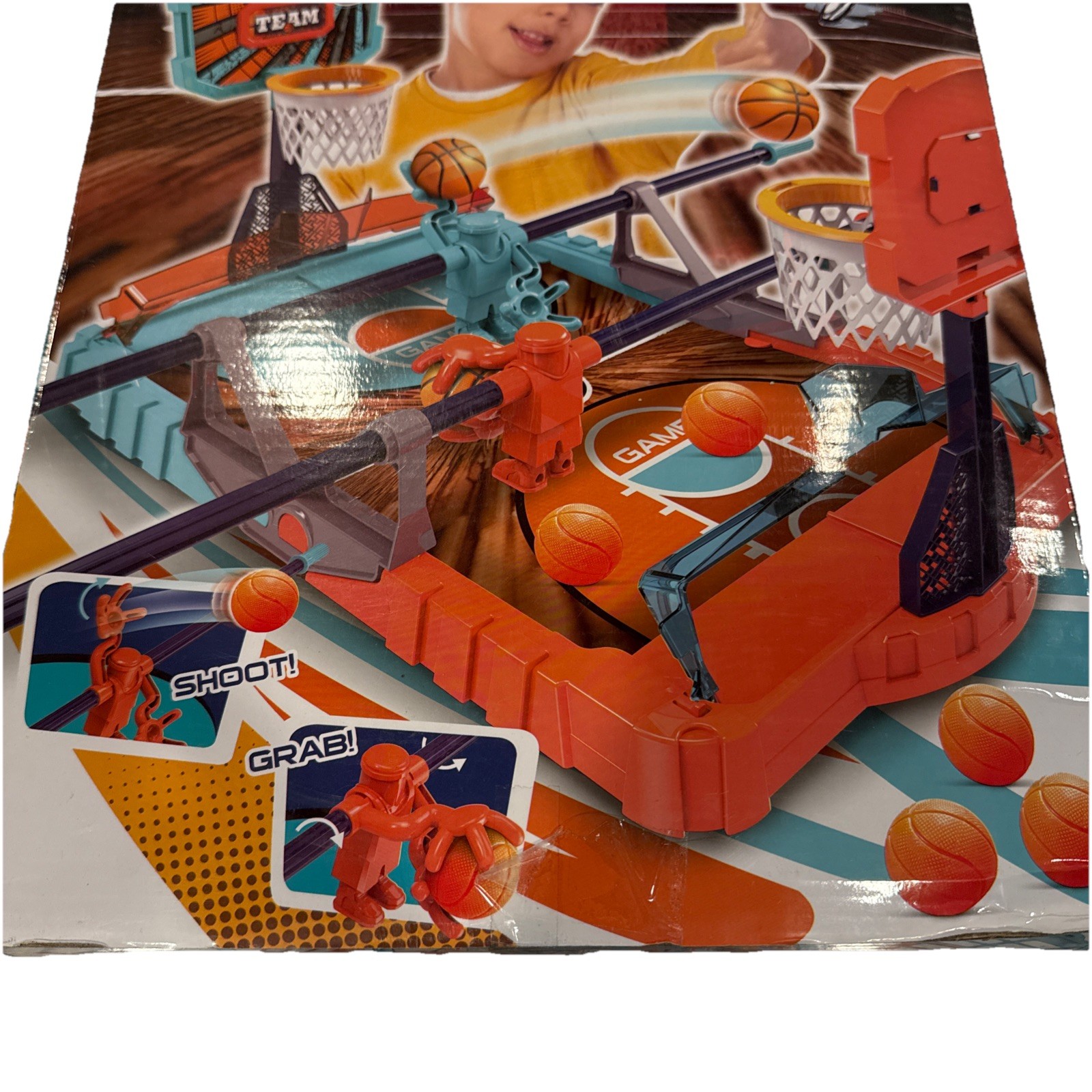 Basket Ball Shootout Game Players Can Gran And shoot 3 Years Plus