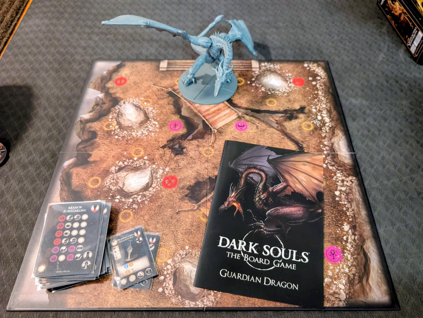 Dark Souls Board Game Kickstarter Exclusive Guardian Dragon Mega Boss Expansion