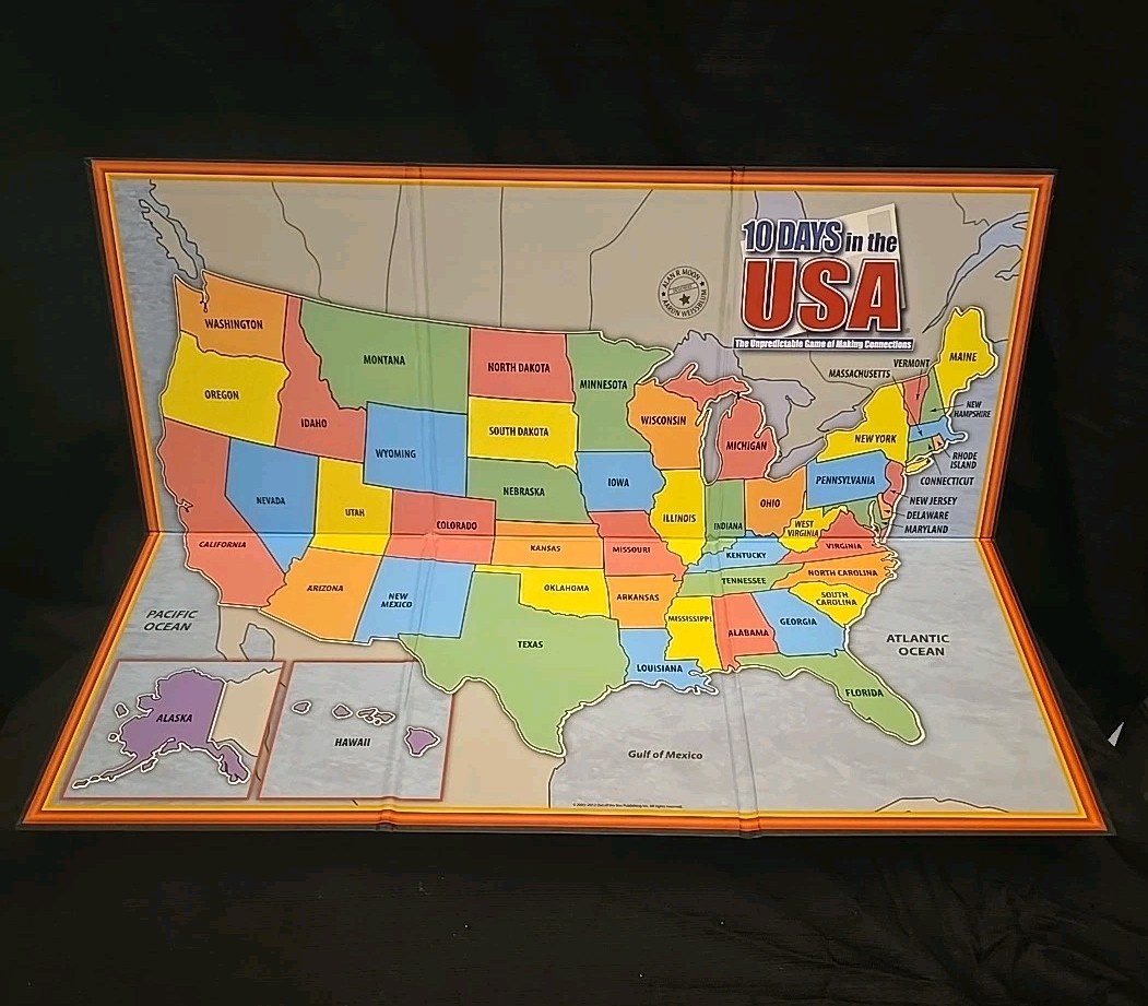 10 Days in the USA – Out of the Box – Complete and Excellent Condition