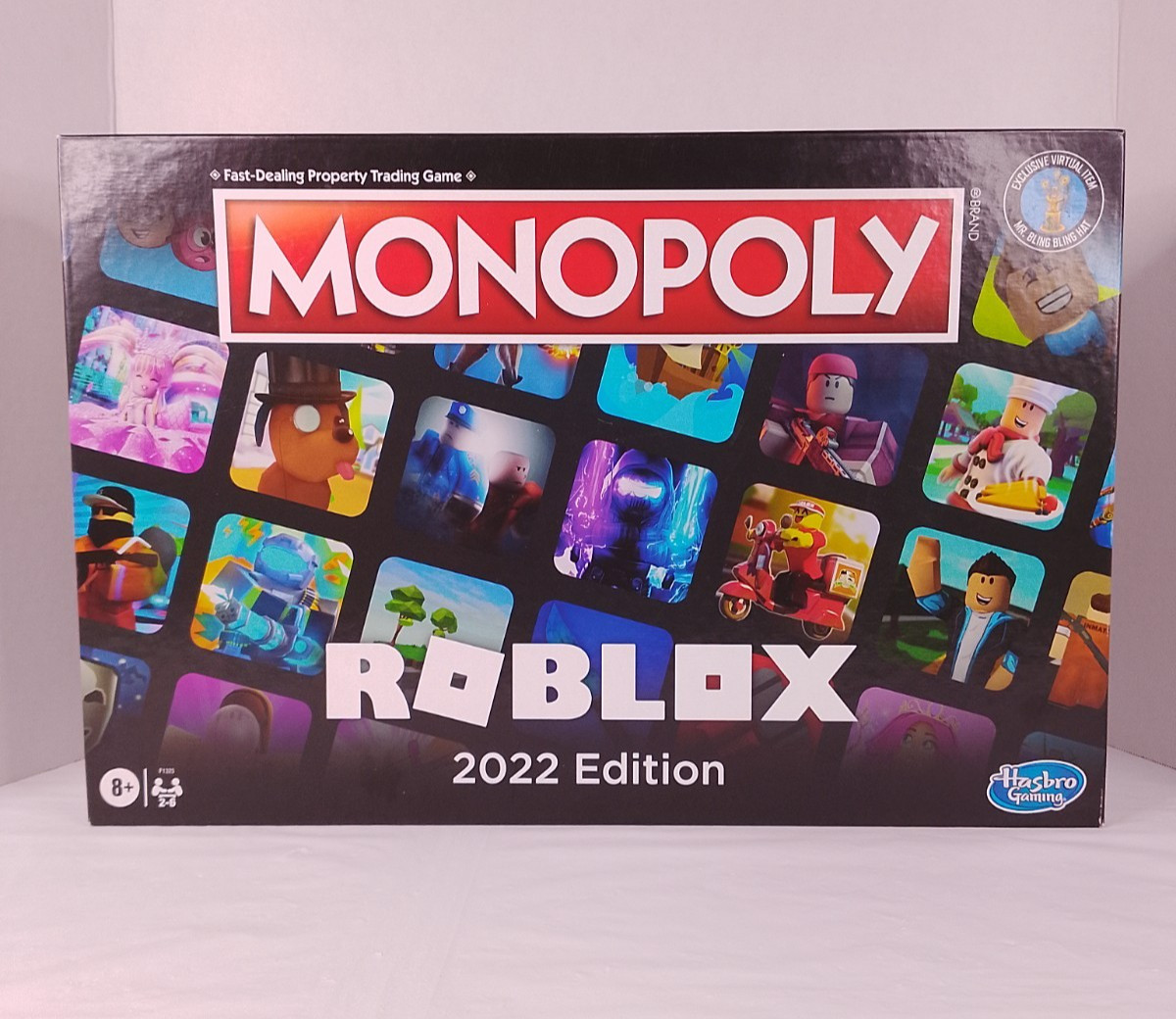 Monopoly Roblox 2022 Edition Board Game Complete Used – Code Status Unknown